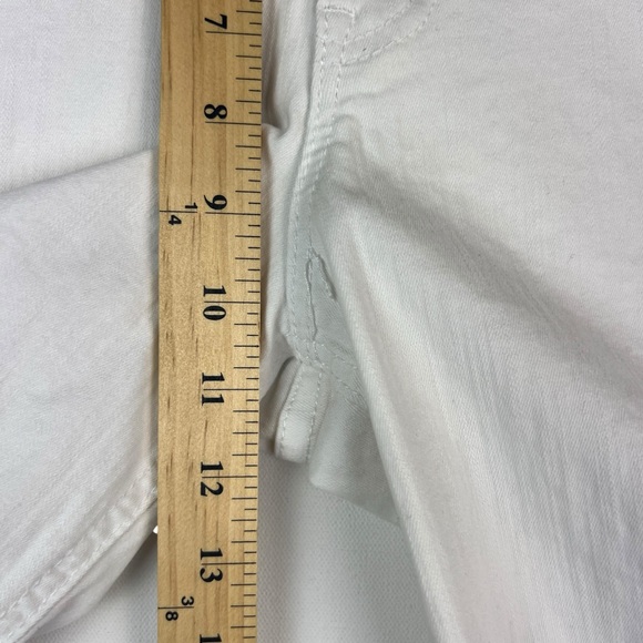 Nine West Jeans Astor Boyfriend Shorts Womens Size 14 White - Picture 11 of 13